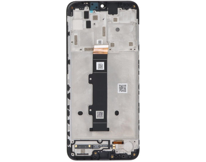 Дисплей з сенсорним екраном (модуль) Motorola XT2127 Moto 10 Power, G10, G20, G30, чорний з рамкою, оригінал