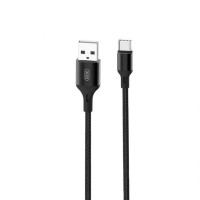 Кабель USB XO NB143 USB to Type-C (2.1A/1m) Black