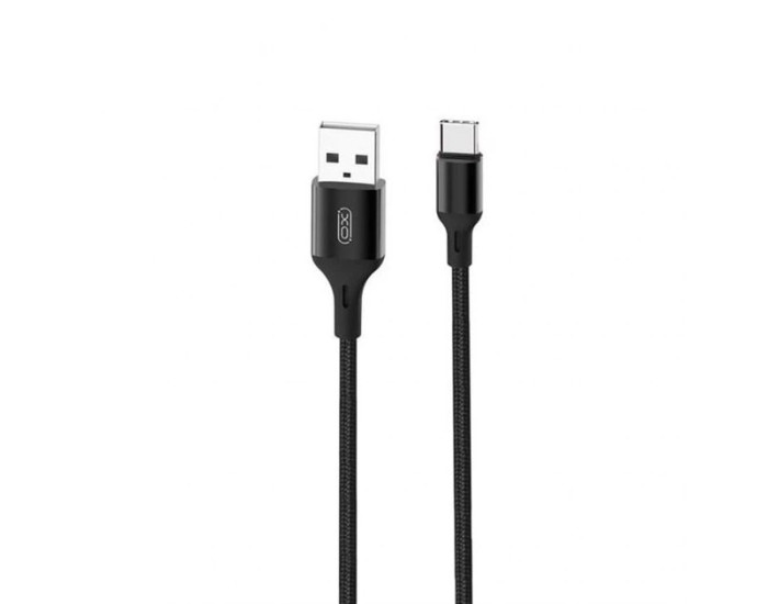 Кабель USB XO NB143 USB to Type-C (2.1A/1m) Black