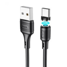 Кабель USB Hoco X52 Sereno Magnetic Type-C (2,4A/1m) Black