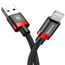 Кабель USB Baseus Kevlar USB to Lightning (1m) Red/Black (CALKLF-B19)