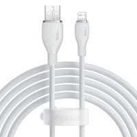 Кабель USB Baseus Pudding Series Fast Charging Cable USB to Lightning (2.4A/2m) White (P10355700221-01) 