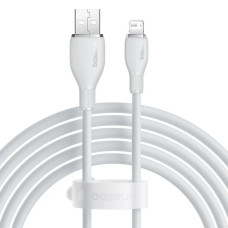 Кабель USB Baseus Pudding Series Fast Charging Cable USB to Lightning (2.4A/2m) White (P10355700221-01) 