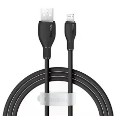 Кабель USB Baseus Pudding Series Fast Charging Cable USB to Ligthning (2.4A/1.2m) Black (P10355700111-00) 