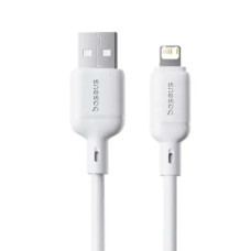 Кабель USB Baseus Silky Series USB to Lightning (2.4A/1m) White (P10377702213-00)