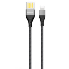 Кабель USB Borofone BU11 Tasteful USB to Lightning (1.2m) Black