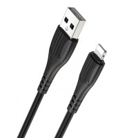 Кабель USB Borofone BX37 Wieldy USB to Lightning (2.4A/1m) White