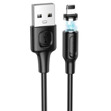 Кабель USB Borofone BX41 Amiable USB to Lightning (2.4A/1m) черный