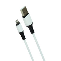 Кабель USB Borofone BX79 Silicone Charging USB to Lightning (2.4A/1m) White