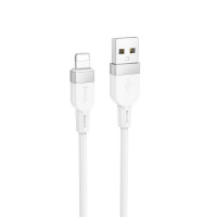 Кабель UBS Hoco X109 Energy Silicone USB to Lightning (2A/1m) White