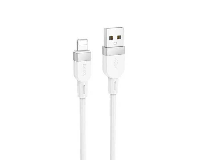 Кабель UBS Hoco X109 Energy Silicone USB to Lightning (2A/1m) White