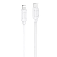 Кабель Hoco X115 Surpass fast charging Type-C to Lightning (PD27W/1m) белый