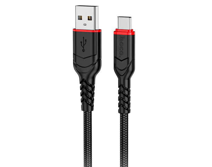 Кабель UBS Hoco X59 Victory Charging Data USB to Lightning (2.4A/2m) Черный