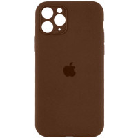 Чехол-силикон оригинал Full Camera Soft Matte iPhone 12 Pro Max, коричневый