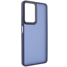 Чохол-силікон TPU+PC Lyon Frosted Infinix Hot 50 4G, Темно-синій