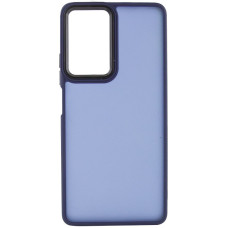 Чохол-силікон TPU+PC Lyon Frosted Infinix Hot 50 4G, Темно-синій