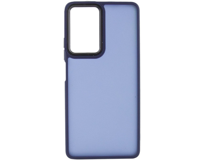 Чохол-силікон TPU+PC Lyon Frosted Infinix Hot 50 4G, Темно-синій