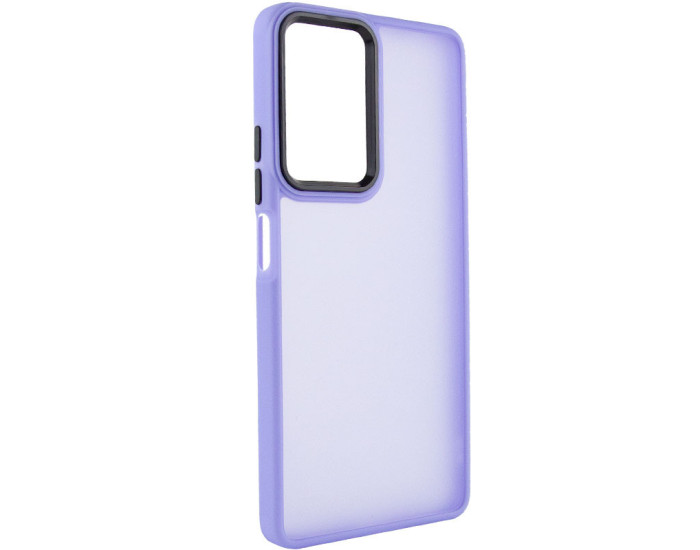 Чохол-силікон TPU+PC Lyon Frosted Infinix Hot 50 4G, фіолетовий