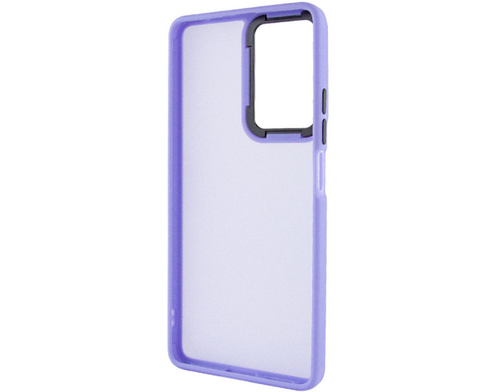 Чохол-силікон TPU+PC Lyon Frosted Infinix Hot 50 4G, фіолетовий