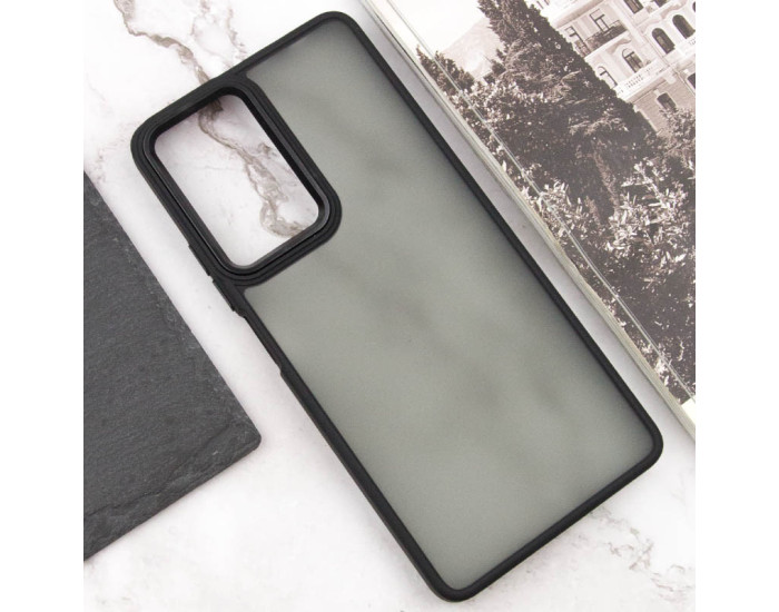 Чохол-силікон TPU+PC Lyon Frosted Infinix Hot 50 4G, чорний