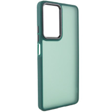 Чохол-силікон TPU+PC Lyon Frosted Infinix Hot 50 4G, Зелений