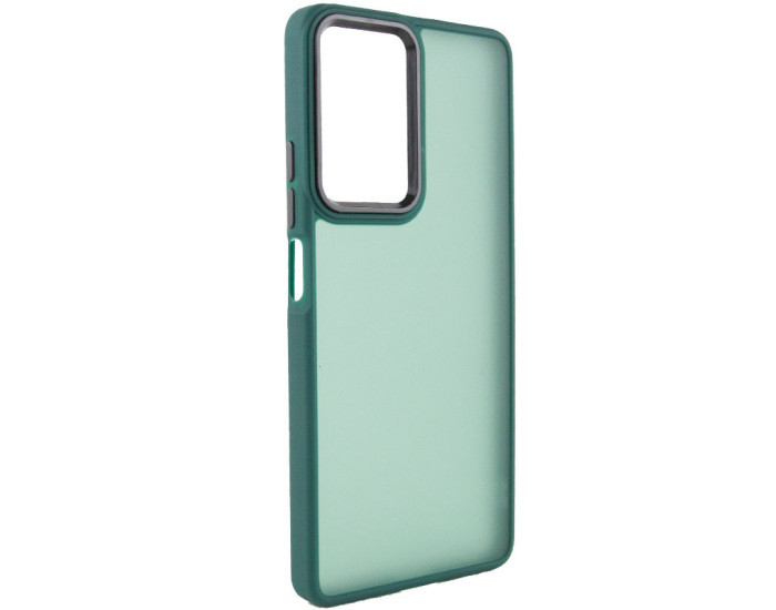 Чохол-силікон TPU+PC Lyon Frosted Infinix Hot 50 4G, Зелений