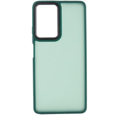 Чохол-силікон TPU+PC Lyon Frosted Infinix Hot 50 4G, Зелений