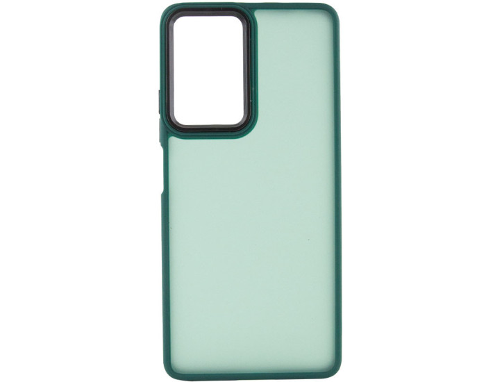 Чохол-силікон TPU+PC Lyon Frosted Infinix Hot 50 4G, Зелений