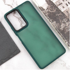 Чохол-силікон TPU+PC Lyon Frosted Infinix Hot 50 4G, Зелений