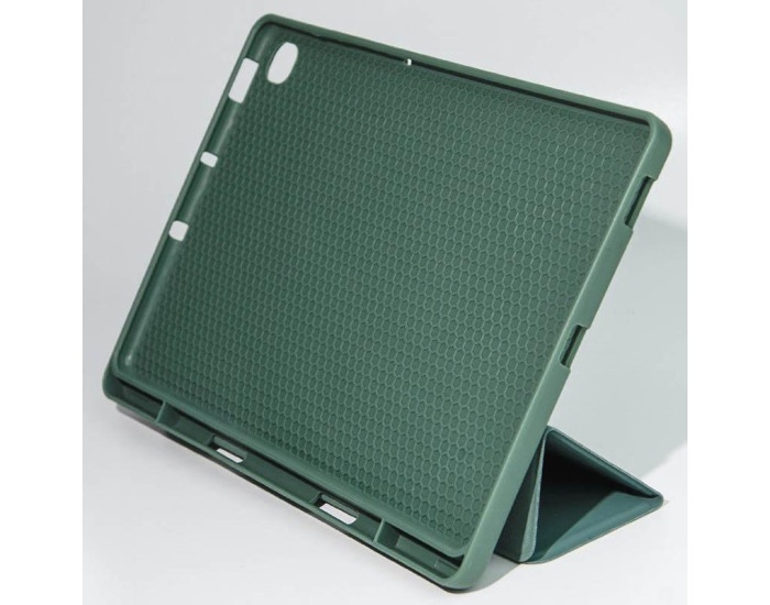 Чохол-книга Book Cover (stylus slot) Samsung Tab S11 (11'') сосново-зелений
