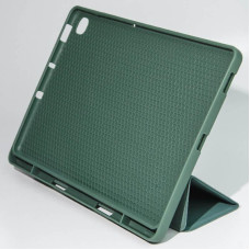 Чохол-книга Book Cover (stylus slot) Samsung Tab A11 (8.7'') X110 /X115 (Зелений / Pine green)