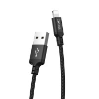 Кабель USB Hoco X14 Times Speed USB to Lightning (2.4A/2m) Black