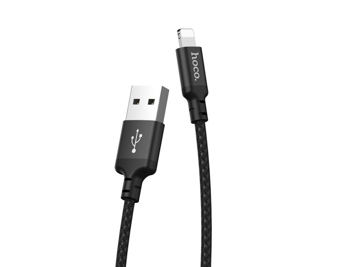 Кабель USB Hoco X14 Times Speed USB to Lightning (2.4A/2m) Black