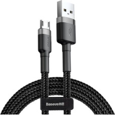 Кабель USB Baseus Cafule USB to Micro (2A/3m) Grey/Black (CAMKLF-HG1)