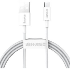 Кабель USB Baseus Superior Series Fast Charging USB to Micro (2A/2m) Белый (CAMYS-A02) 