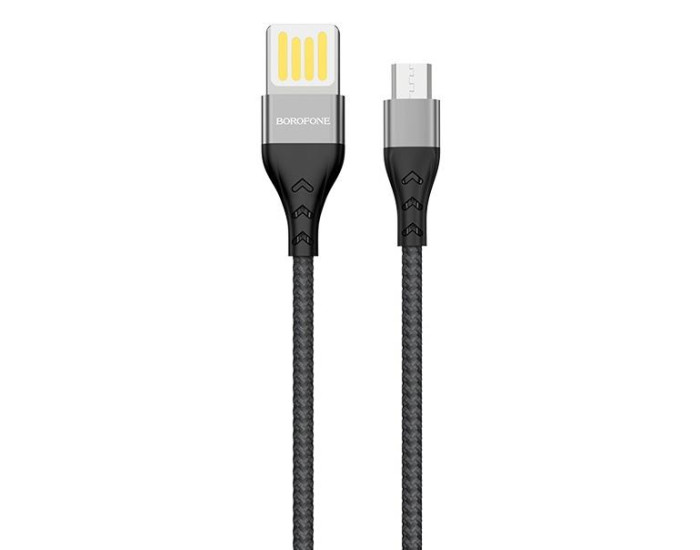 Кабель USB Borofone BU11 Tasteful USB to Micro (2.4A/1.2m)