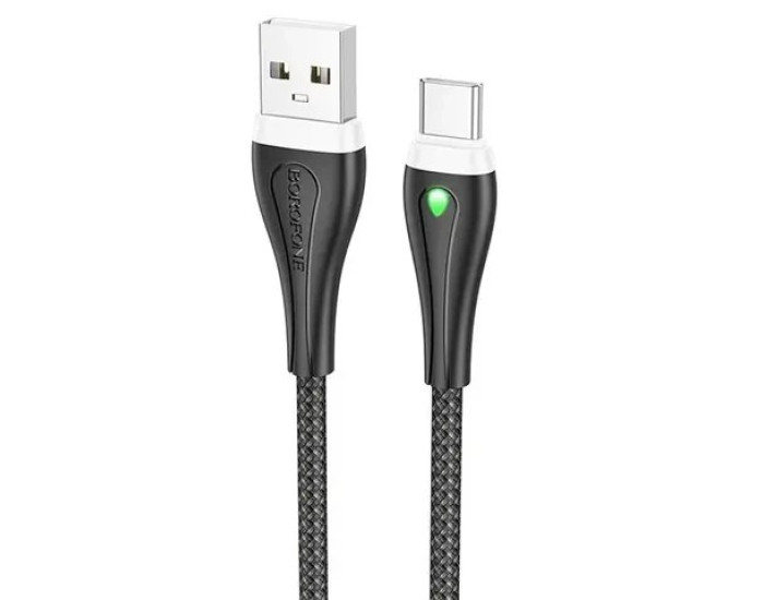 Кабель USB Borofone BX100 Advantage Charging USB to Micro (2.4A/1m) Black
