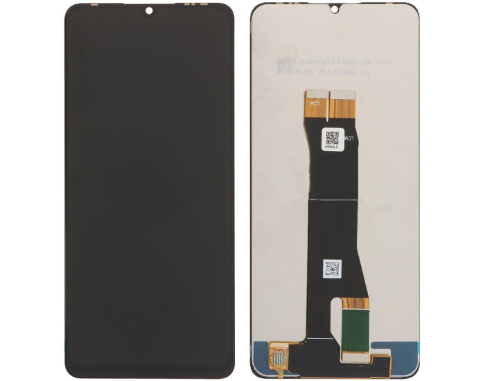 Дисплей с сенсорным экраном (модуль) ZTE Blade A76 4G, черный, оригинал