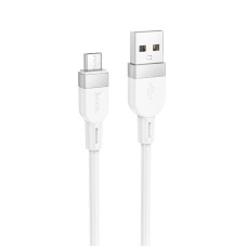 Кабель USB Hoco X109 Energy Silicone USB to Micro (3A/1m) White