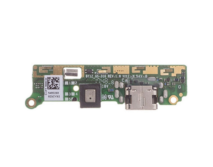 Шлейф для Sony H4113 Xperia XA2 /H4112 /H4133 /H3113 /H3123 /H3133, коннектора заряда, Type-C с виброзвонком и микрофоном, оригинал