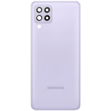 Задняя панель корпуса для Samsung A225 Galaxy A22, фиолетовая со стеклом камеры