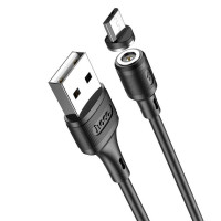 Кабель USB Hoco X52 Sereno Magnetic USB to Micro (2A/1m) Black