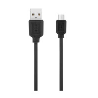 Кабель USB XO NB-36 Series USB to Micro (2.1A/1m) Black