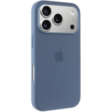 Чехол-силикон оригинал Full Soft Matte with MagSafe and Animation iPhone 17 Pro, Anchor blue