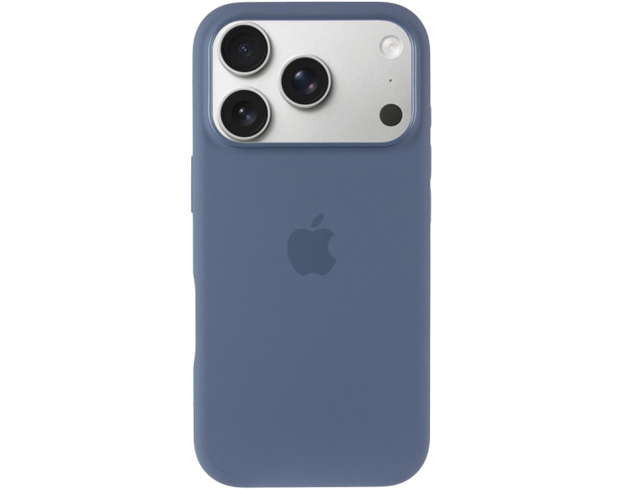 Чехол-силикон оригинал Full Soft Matte with MagSafe and Animation iPhone 17 Pro, Anchor blue
