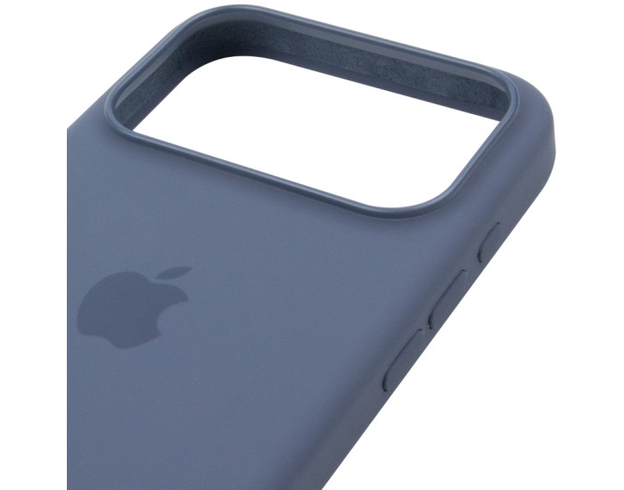 Чехол-силикон оригинал Full Soft Matte with MagSafe and Animation iPhone 17 Pro, Anchor blue