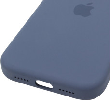 Чехол-силикон оригинал Full Soft Matte with MagSafe and Animation iPhone 17 Pro, Anchor blue