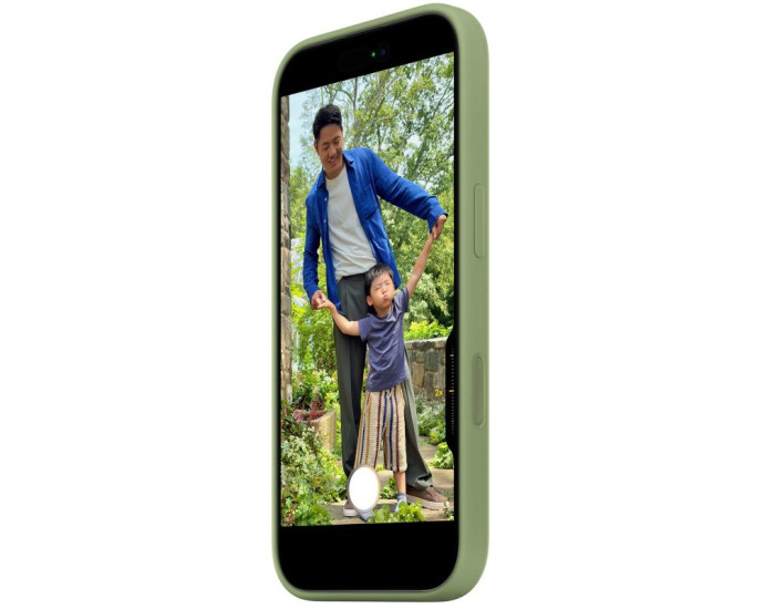 Чехол-силикон оригинал Full Soft Matte with MagSafe and Animation iPhone 17, Light moss
