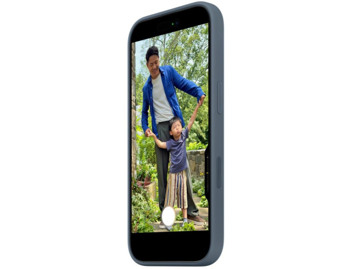 Чехол-силикон оригинал Full Soft Matte with MagSafe and Animation iPhone 17, Anchor blue