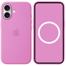 Чехол-силикон оригинал Full Soft Matte with MagSafe and Animation iPhone 17, Electric lavender